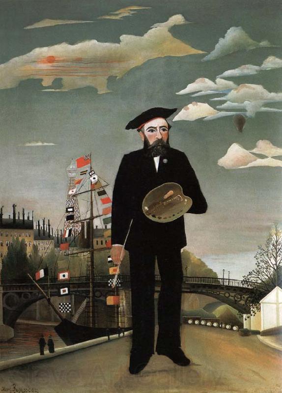 Henri Rousseau Self-Portrait